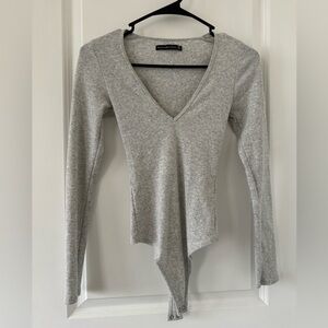 AF Heather grey bodysuit, perfect condition!